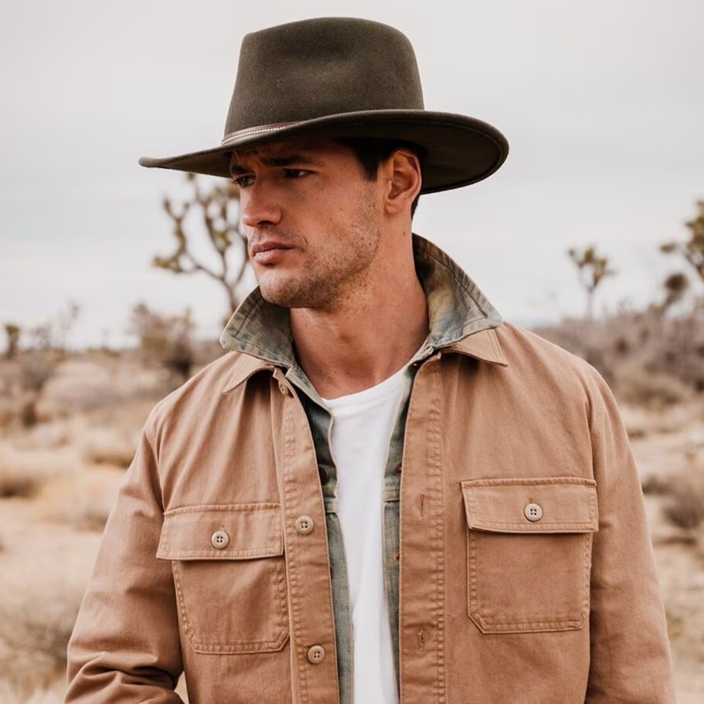 NEW STETSON gallatin outdoor hat in sage